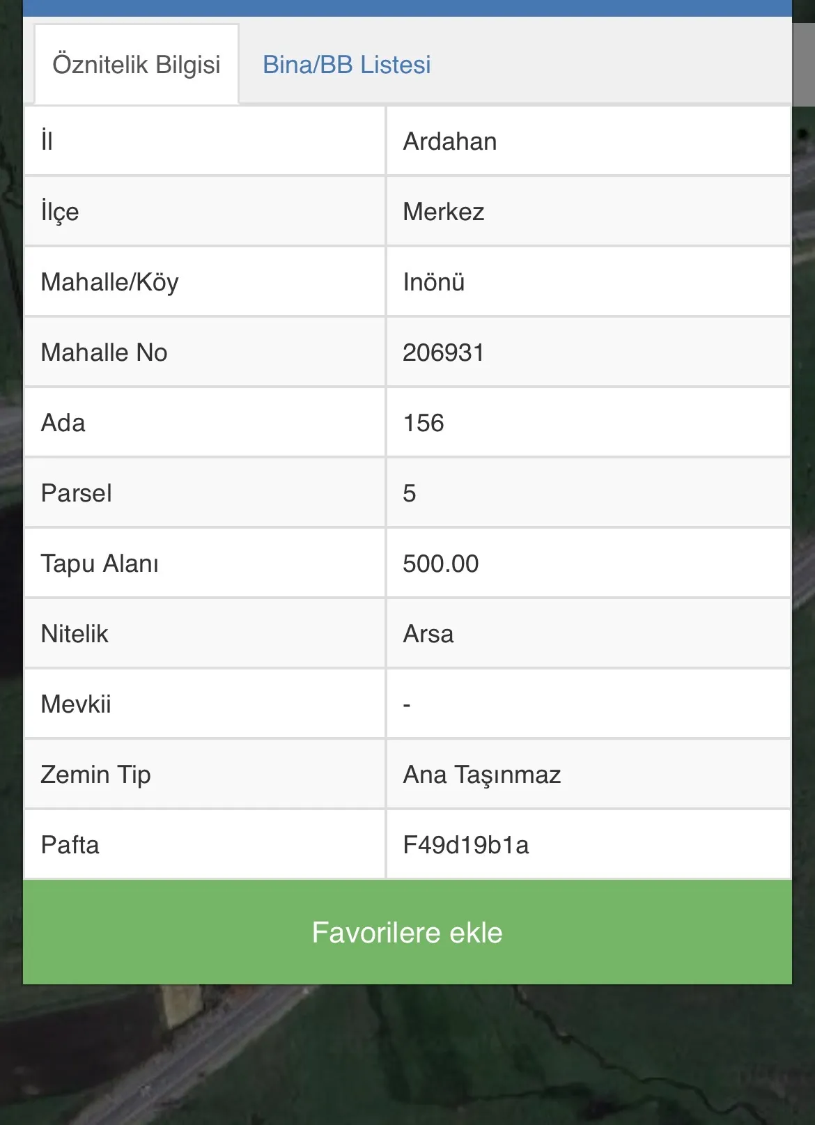İnönü mahallesinde yatırımlık 500m2 lik ticari+konut arsa
